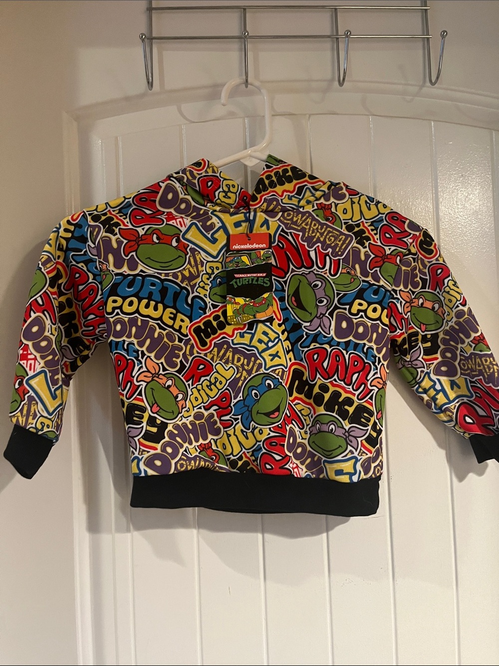 Nickelodeon Teenage Mutant Ninja Turtles Kids' Multi Color Hoodie Sweatshirt